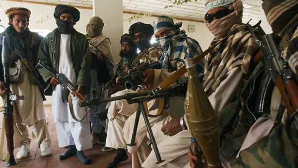 A file photo of Taliban fighters in Afghanistan. (AFP/File)