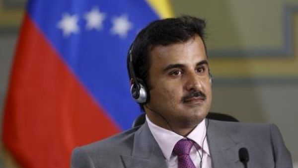 لم يرد اي ذكر لتبادل التهاني بين تميم والرئيس الايراني حسن روحاني