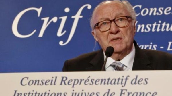 روجيه كوكيرمان الرئيس السابق للمجلس التمثيلي للمؤسسات اليهودية
