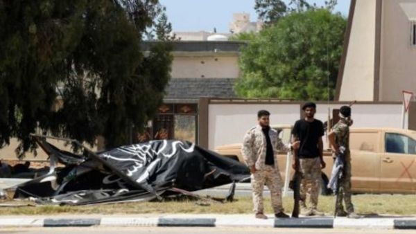 جنود تابعون لحكومة الوفاق في سرت
