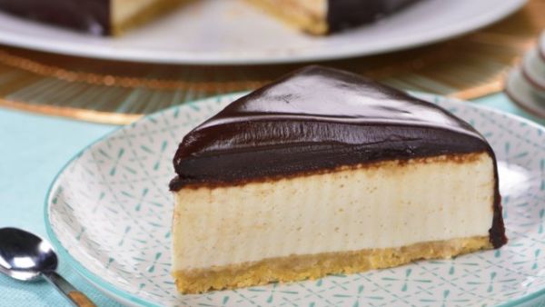 حلوى اللبن المكثف بالشيكولاتة