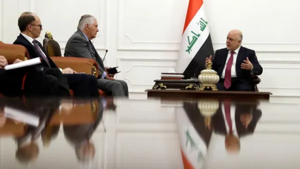 العبادي قال إن الحشد الشعبي مؤسسة رسمية 