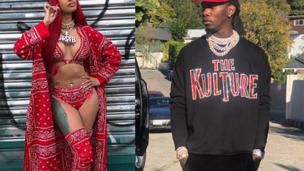 The former couple split up a few weeks ago (Source: iamcardb, offsetyrn / Instagram) 