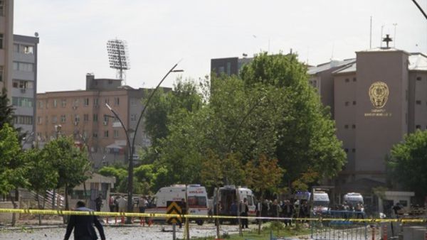 الانفجار وقع أمام مديرية الأمن في مدينة غازي عنتاب- تويتر