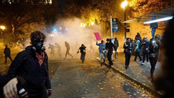 المظاهرات تجتاح أمريكا رفضا لانتخاب ترامب