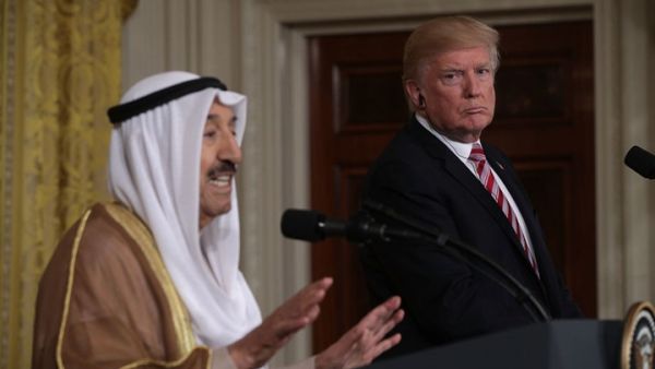 البيت الأبيض: ترامب أشاد بدور أمير الكويت في الحفاظ على وحدة الخليج 