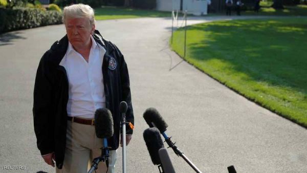  الرئيس الأمريكي دونالد ترامب 