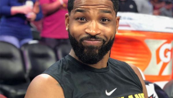 Tristan Thompson has opened up about his baby daughter True for the first time, revealing she has green eyes and a full head of hair (Source: realtristan13- Instagram )