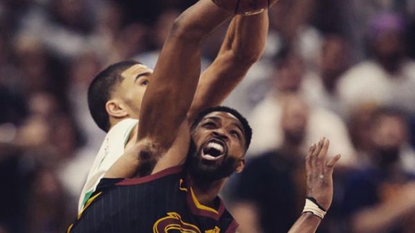 Tristan Thompson was spotted arriving to the NBA Finals in Oakland (Source: realtristan13 / Instagram)
