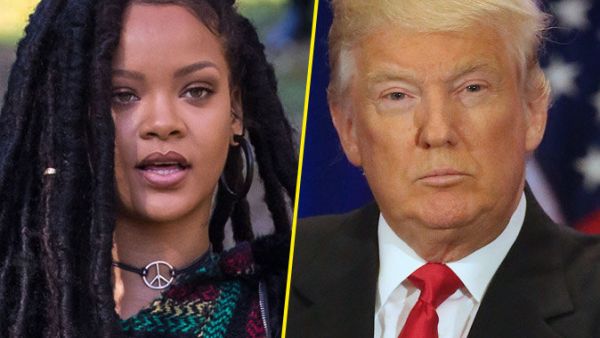 Rihanna said she was "disgusted" by Trump's visa ban. (Public)