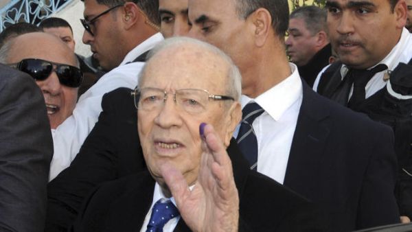 الرئيس التونسي المنتخب الباجي قائد السبسي