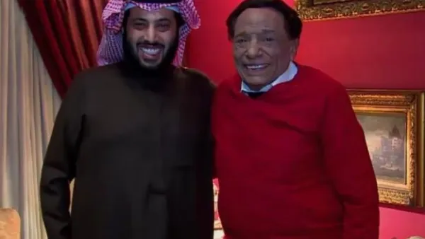 الزعيم عادل إمام والمستشار تركي آل الشيخ