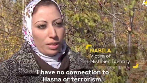 Nabila Bakkatha says she was the victim of a revenge stunt by a former friend, and now lives in fear. (Twitter)