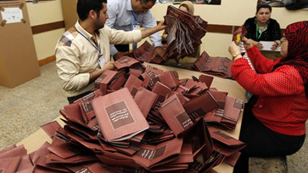 The ballots are in and counted with KDP finishing first, the opposition Gorran party in second, and the PUK party in third (Courtesy of Thaier Al-Sudani/Reuters)