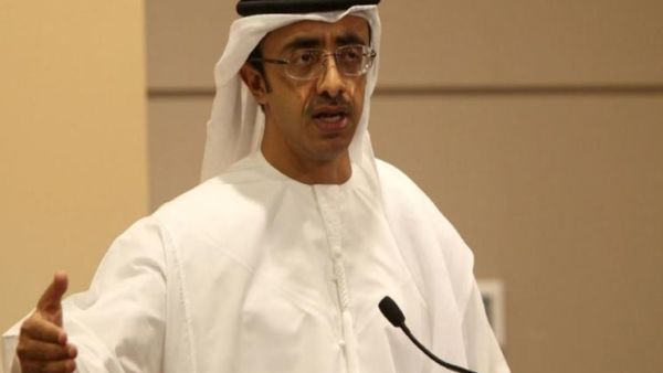 وزير الخارجية الإماراتي عبد الله بن زايد