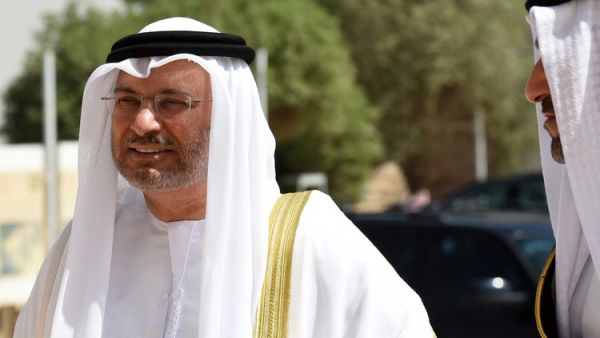 وزير الدولة الإماراتي للشؤون الخارجية، أنور قرقاش