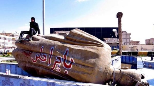 The Syrian air force killed nine in the rebel-controlled city of Raqa, east of Aleppo (Courtesy of Ruth Sherlock/The Telegraph)