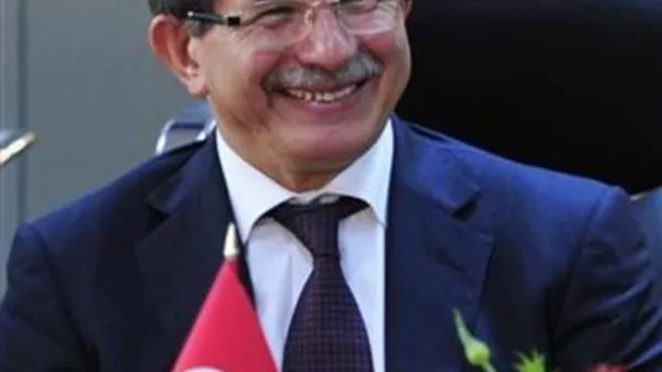 وزير الخارجية التركي أحمد داود أوغلو 