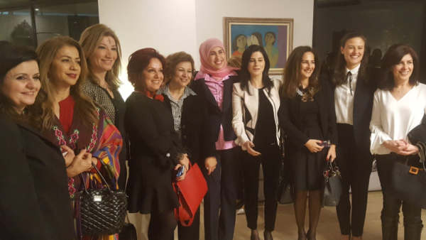 The event was also an opportunity to celebrate “100 years of votes for women in the UK.” (Twitter: @ukinlebanon) 