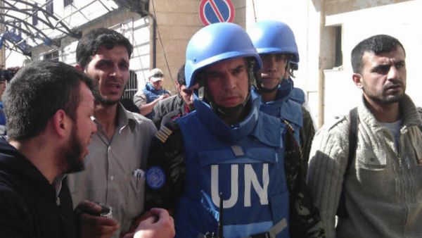 UN Peacekeepers found that wearing blue made them easy targets