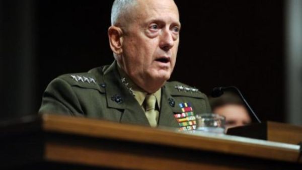 وزير الدفاع الأمريكي جيمس ماتيس