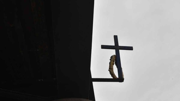  Roman Catholic cross (AFP/File Photo)	