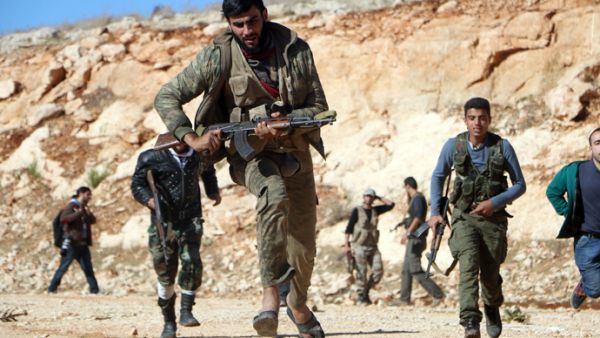 The US attempted a program in 2015 to train and arm Syrian rebels. (AFP/Fadi Al Halabi)
