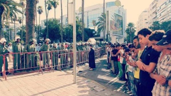 احتجاج حضاري في المغرب