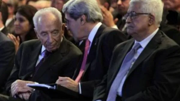 وزير الخارجية الاميركي جون كيري يعرض إتفاق الاطار بين الجانبين الاسرائيلي والفلسطيني خلال اسابيع