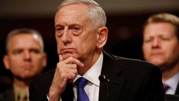 وزير الدفاع الأمريكي جيم ماتيس