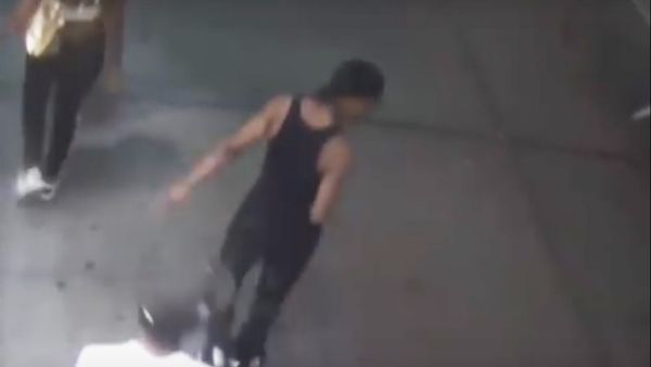 New York Police released security camera footage of the suspect who set a Muslim woman's clothing on fire while shopping. (YouTube)