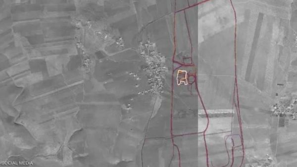 الخريطة نشرت على الإنترنت في نوفمبر 2017