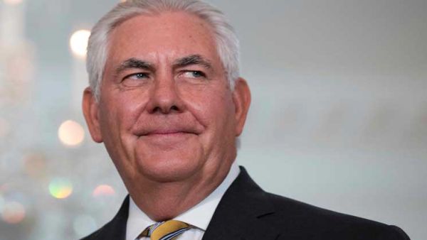 وزير الخارجية الأمريكي ريكس تيلرسون 