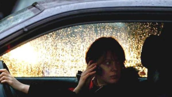 On the phone and behind the wheel in Dubai