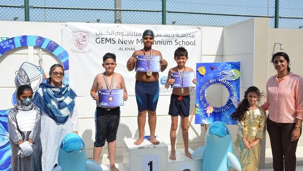 40 students from kindergarten and primary level take part in the event at the school