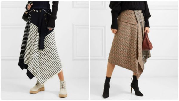 التنورة الملفوفة تغازل القوام وتداري المناطق المعيبة في البطن والأرداف (shutterstock.com)
