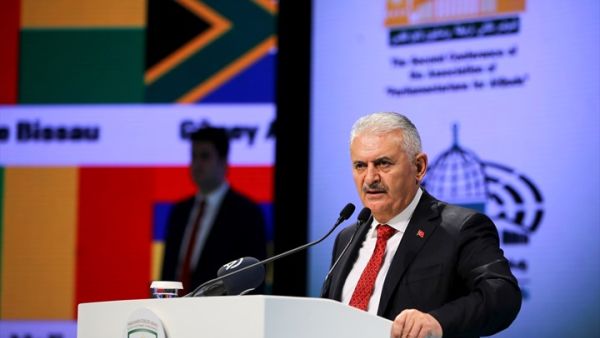 حذر يلدريم من التأثير السلبي للانقسام السياسي على القضية الفلسطينية