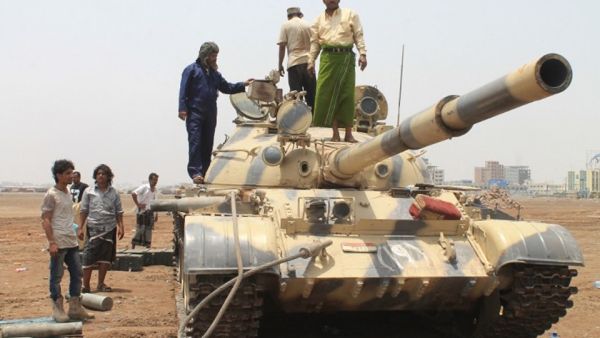 قوات مدعومة من الإمارات منعت قافلة إغاثة تركية- أ ف ب
