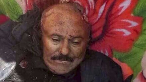  الرئيس اليمني السابق علي عبدالله صالح 