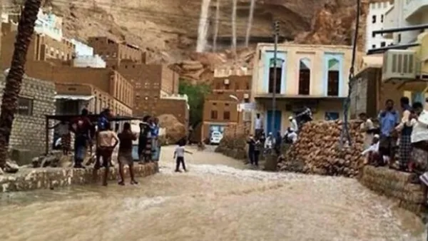 13 شخصاً لقوا حتفهم بسبب الأمطار الغزيرة التي هطلت في محافظة حجة