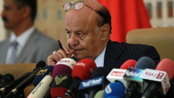 Yemeni President Abd Rabbuh Mansur Hadi (pictured) is frustrated by Houthi advances which are seen as an attempt by the Shi’ite militia to pressure the government-formation talks (AFP/ File Archive). Yemeni President Abd Rabbuh Mansur Hadi (pictured) is frustrated by Houthi advances which are seen as an attempt by the Shi’ite militia to pressure the government-formation talks (AFP/ File Archive).
