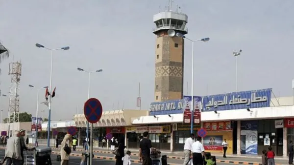 فتح مطار صنعاء الدولي للرحلات الجوية التابعة للأمم المتحدة والمنظمات الإنسانية الدولية 