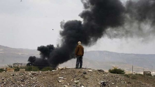 قصف للتحالف على صنعاء/ أرشيفية