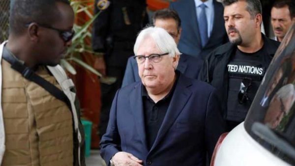 المبعوث الأممي إلى اليمن مارتن غريفيث 