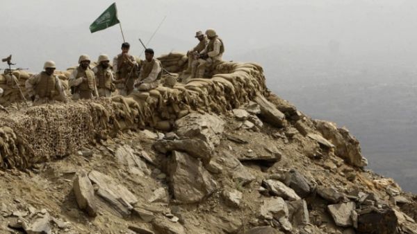 موقع عسكري سعودي على الحدود مع اليمن