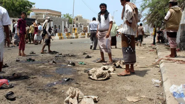تفجير في عدن/ ارشيفية