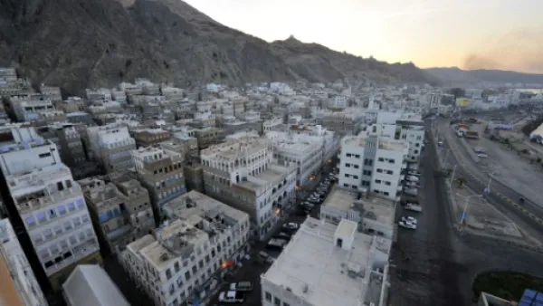 مشهد لمدينة المكلا اليمنية