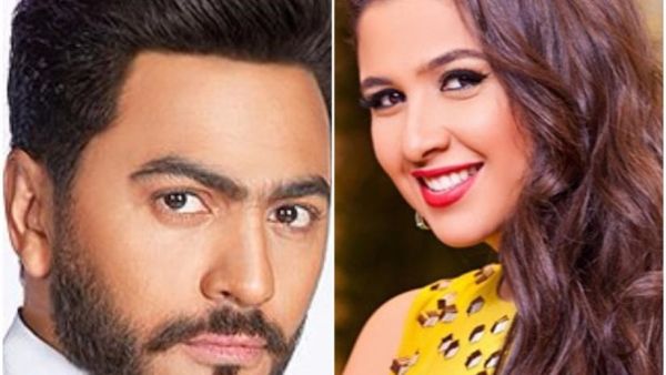 ياسمين عبدالعزيز وتامر حسني