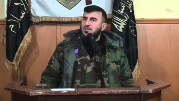  علوش قد قتل مع اثنين من مرافقيه في غارة روسية يوم السادس والعشرين ديسمبر الماضي - ارشيف