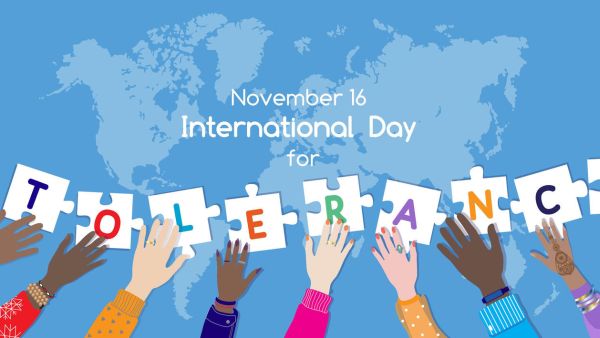 Everyday should be tolerance day!